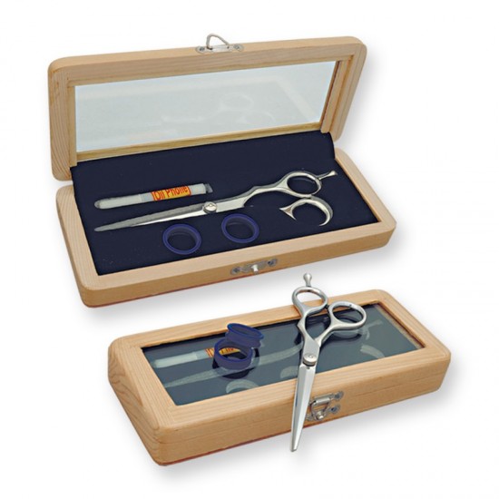 Scissors Wooden Case