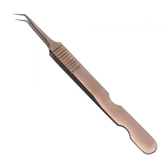 Rose Gold Plasma Coated Tweezers