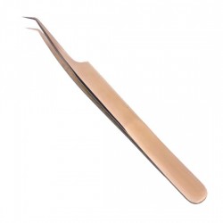 Rose Gold Plasma Coated Tweezers