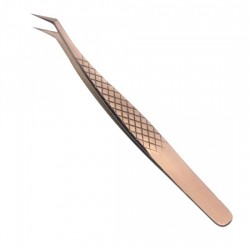 Rose Gold Plasma Coated Tweezers