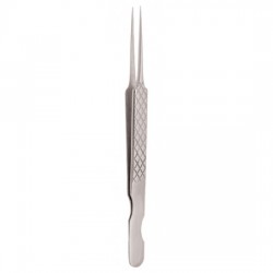 Diamond Print S-Type Eyelash Tweezer