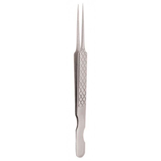 Diamond Print S-Type Eyelash Tweezer