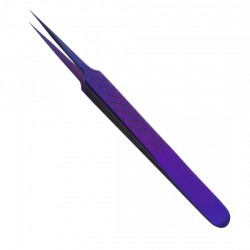 Purple Plasma Coated Tweezers