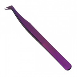 Purple Plasma Coated Tweezers