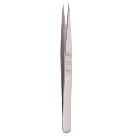 Serrated Handle Eyelash Tweezer