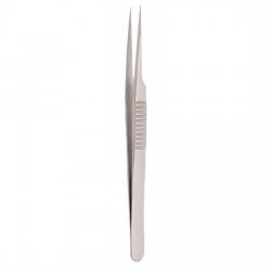 Serrated Handle Eyelash Tweezer