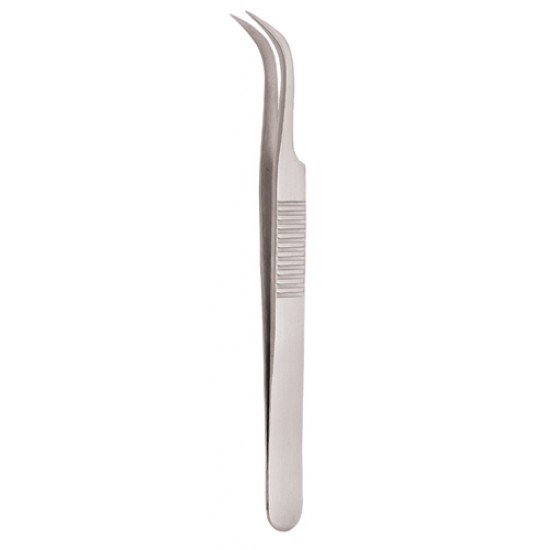 Serrated Handle Eyelash Tweezer