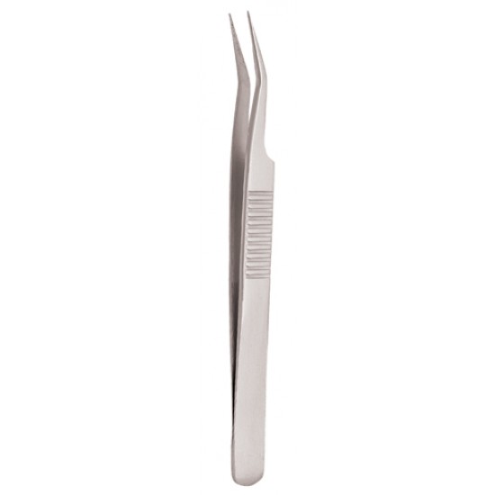 Serrated Handle Eyelash Tweezer