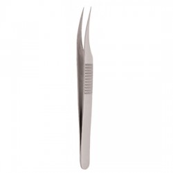 Serrated Handle Eyelash Tweezer